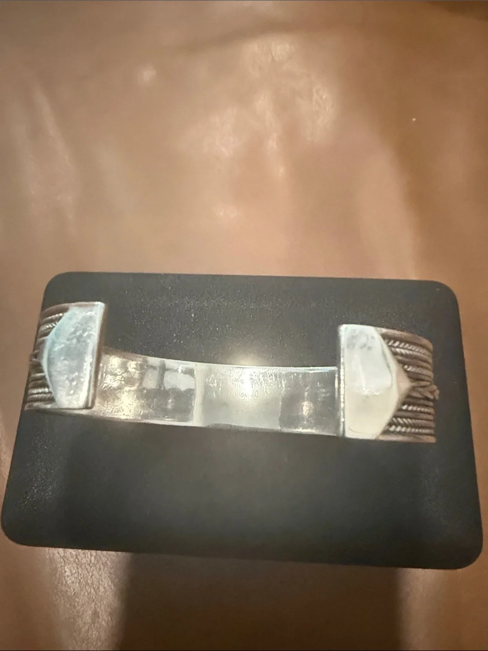 VINTAGE NAVAJO 925 STERLING SILVER BRACLET